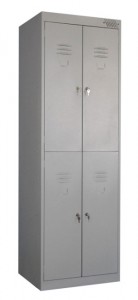 Металлический шкаф для одежды ШРK-24-800