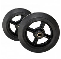 Комплект большегрузных колес литая резина ∅ 250 мм (2 шт)