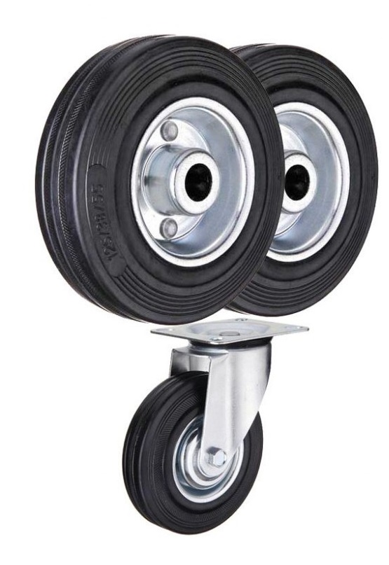 Комплект литых колес без кронштейна  ∅ 250 мм (3 шт)